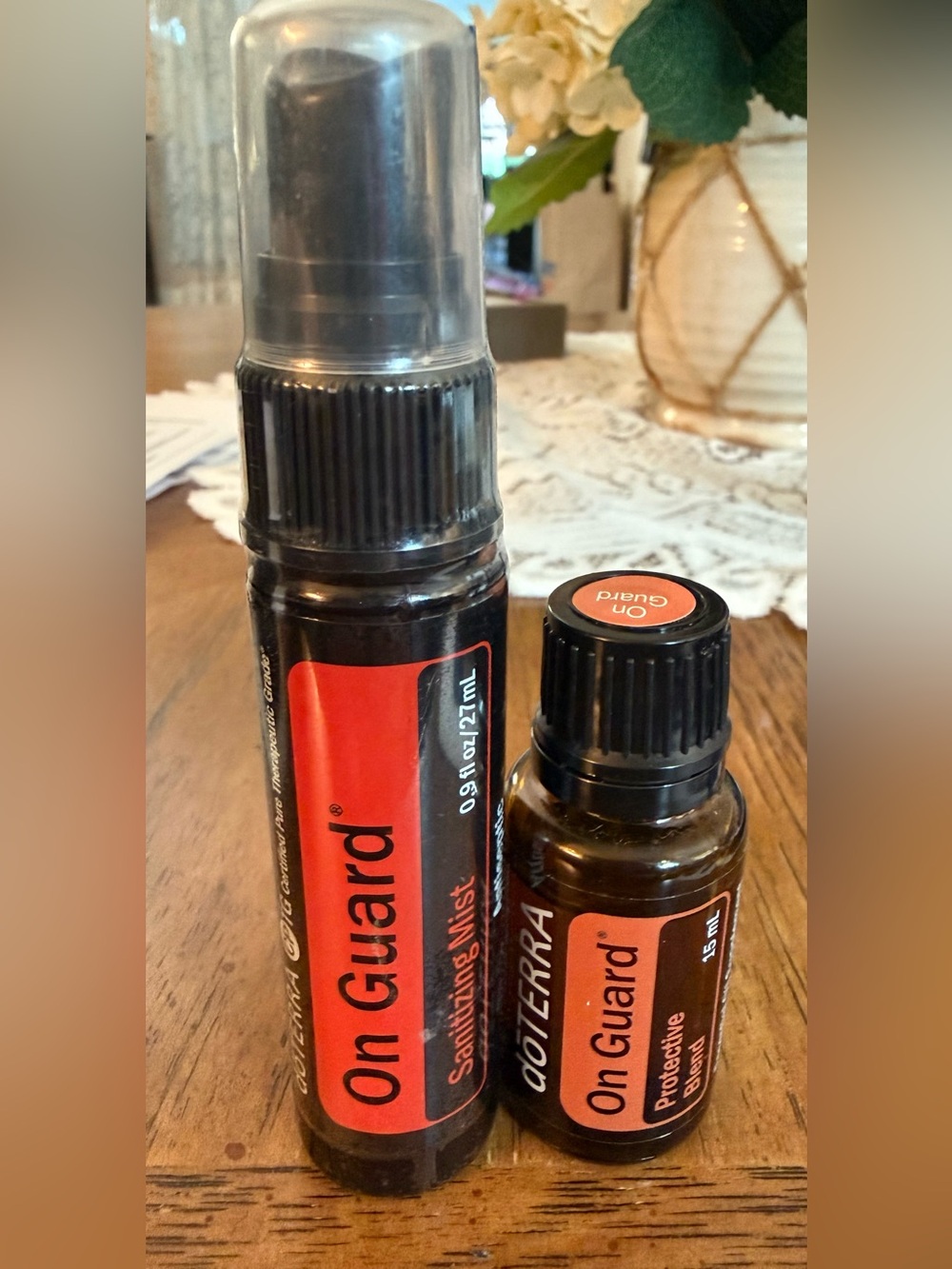 Doterra On Gaurd Essential Oil and Sanitizing Mist-NWT